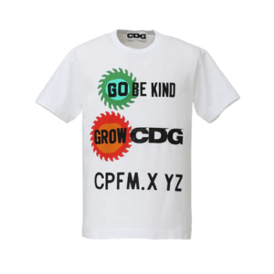 Cactus Plant Flea Market x CDG Go Be Kind T-shirt