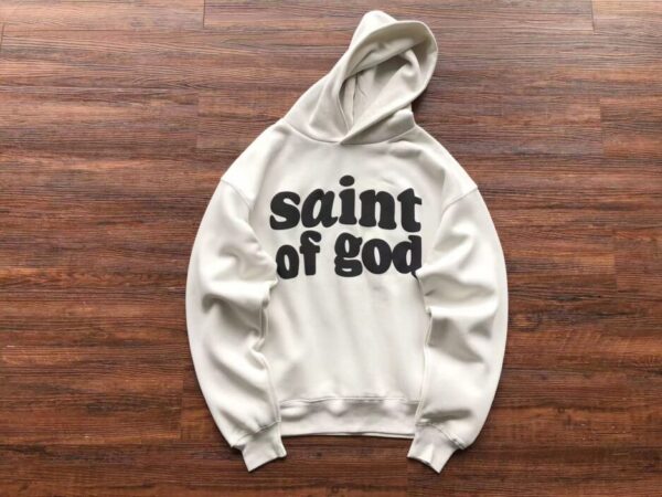 Saint-Of-Good-White-Hoodie