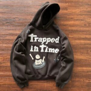 Trapped-In-Time-Black-Hoodie